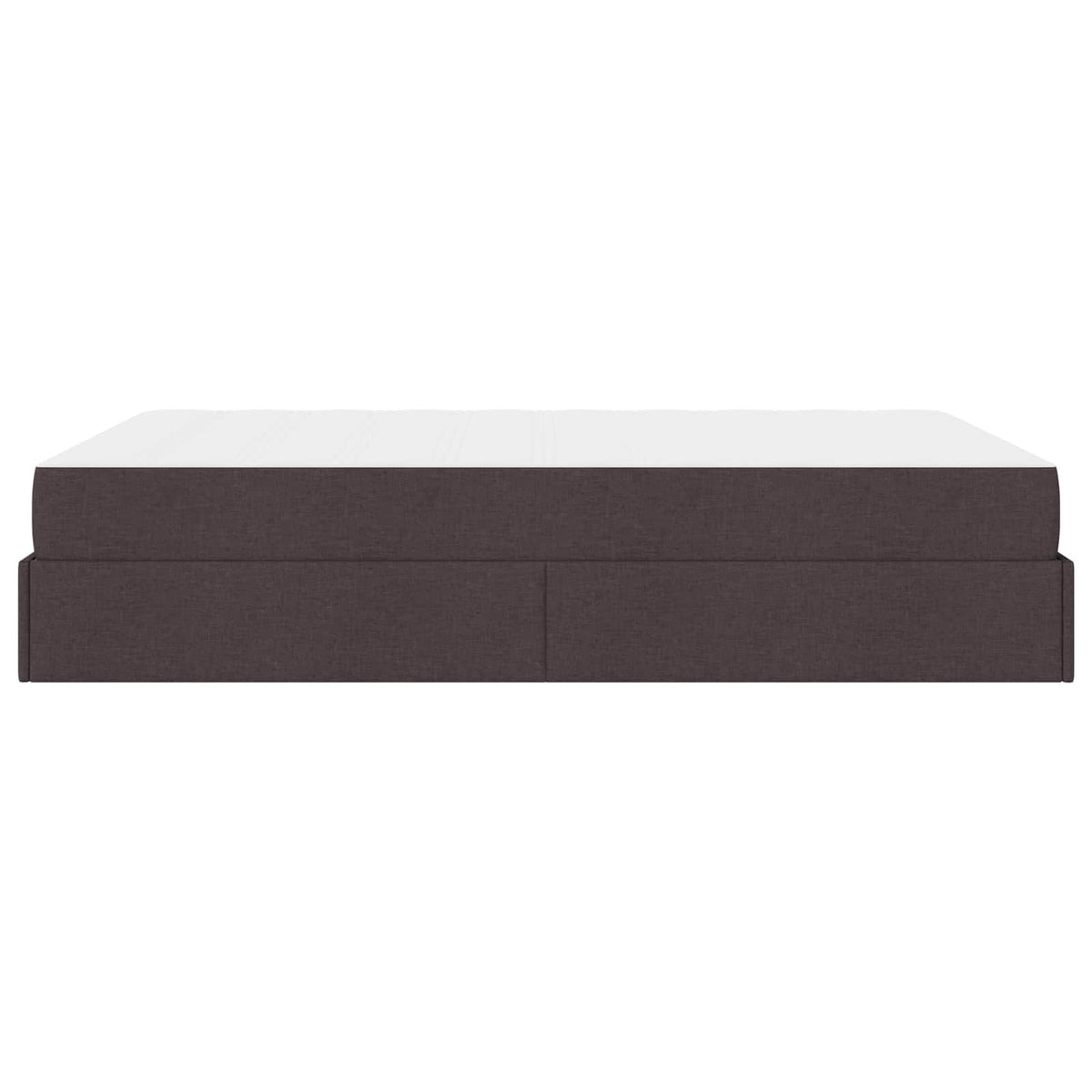 Cadre de lit avec matelas 2 pc Tan tissu - XIOS Store SNC