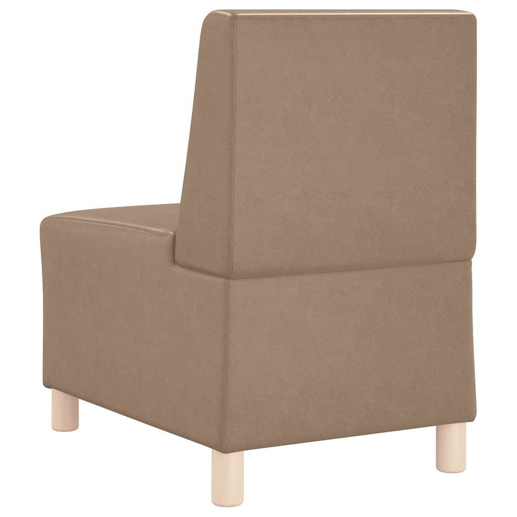 Unité de Sofa Modulaire Sans Accoudoirs 2 pcs Cappuccino - XIOS