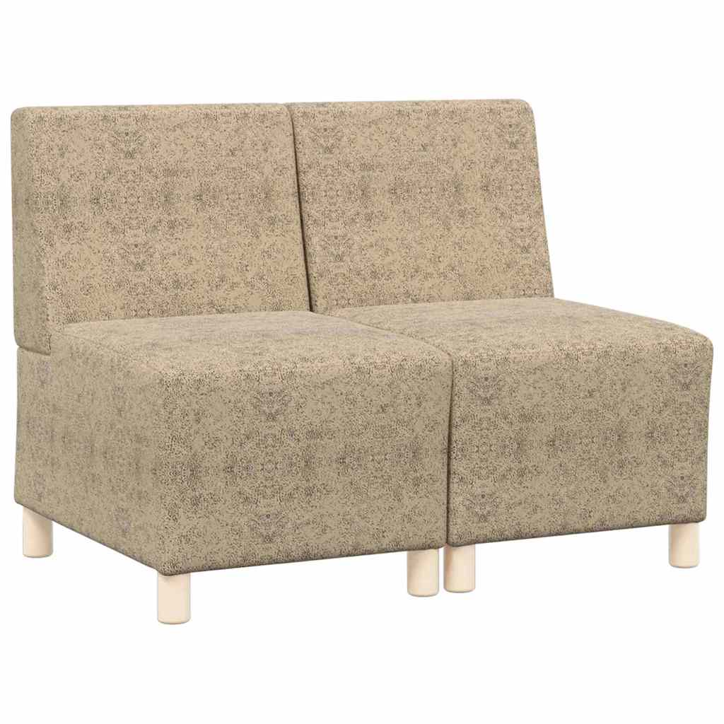 Fauteuil 2 pcs Gris clair 55 x 74 x 82 cm Cuir suédé faux - XIOS