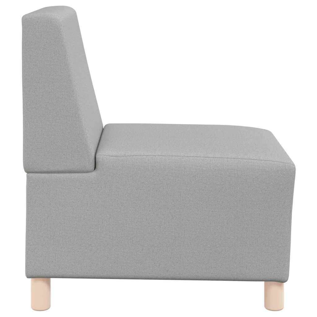 Unité de Sofa Modulaire Sans Accoudoirs 3 pcs Gris nuage - XIOS