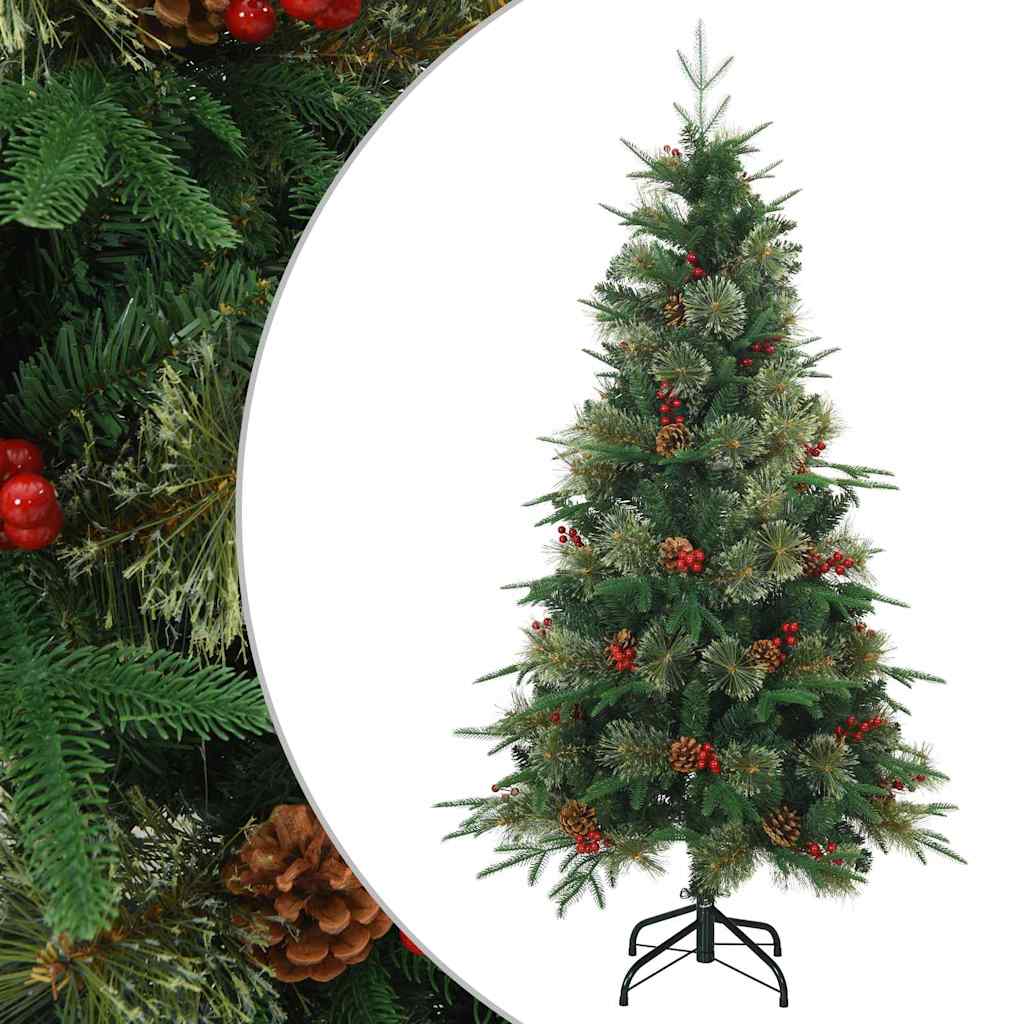 Sapin de Noël Artificiel à Branches Articulées Vert 120 cm - XIOS