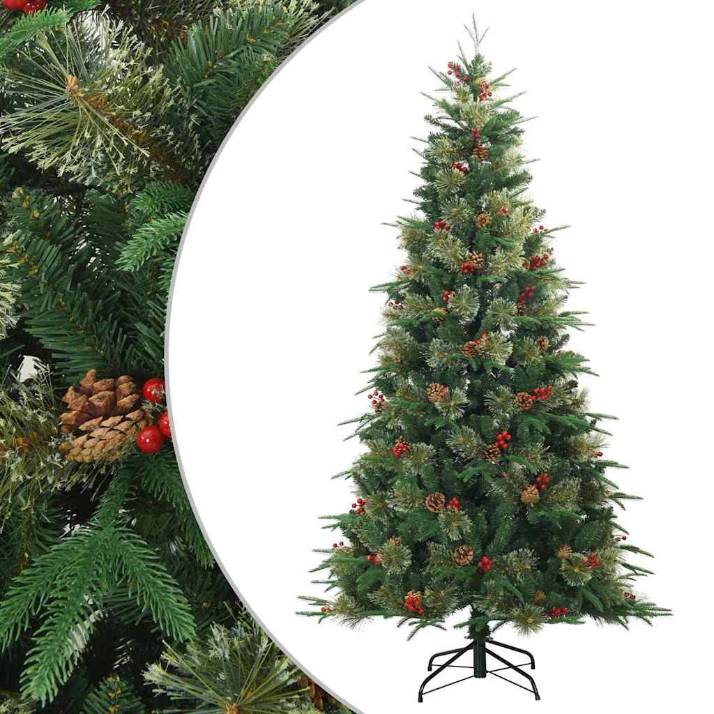Sapin de Noël Artificiel à Branches Articulées Vert 210 cm - XIOS