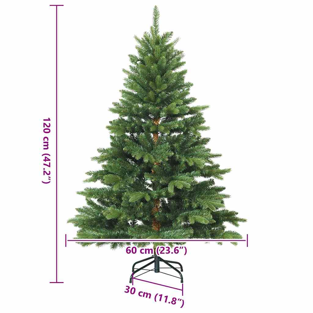 Sapin de Noël Artificiel à Branches Articulées Vert 120 cm - XIOS