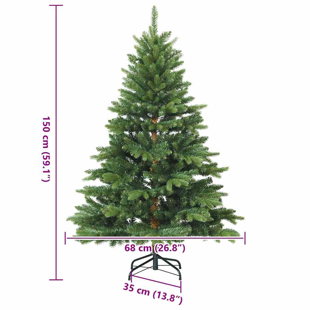 Sapin de Noël Artificiel à Branches Articulées Vert 150 cm - XIOS
