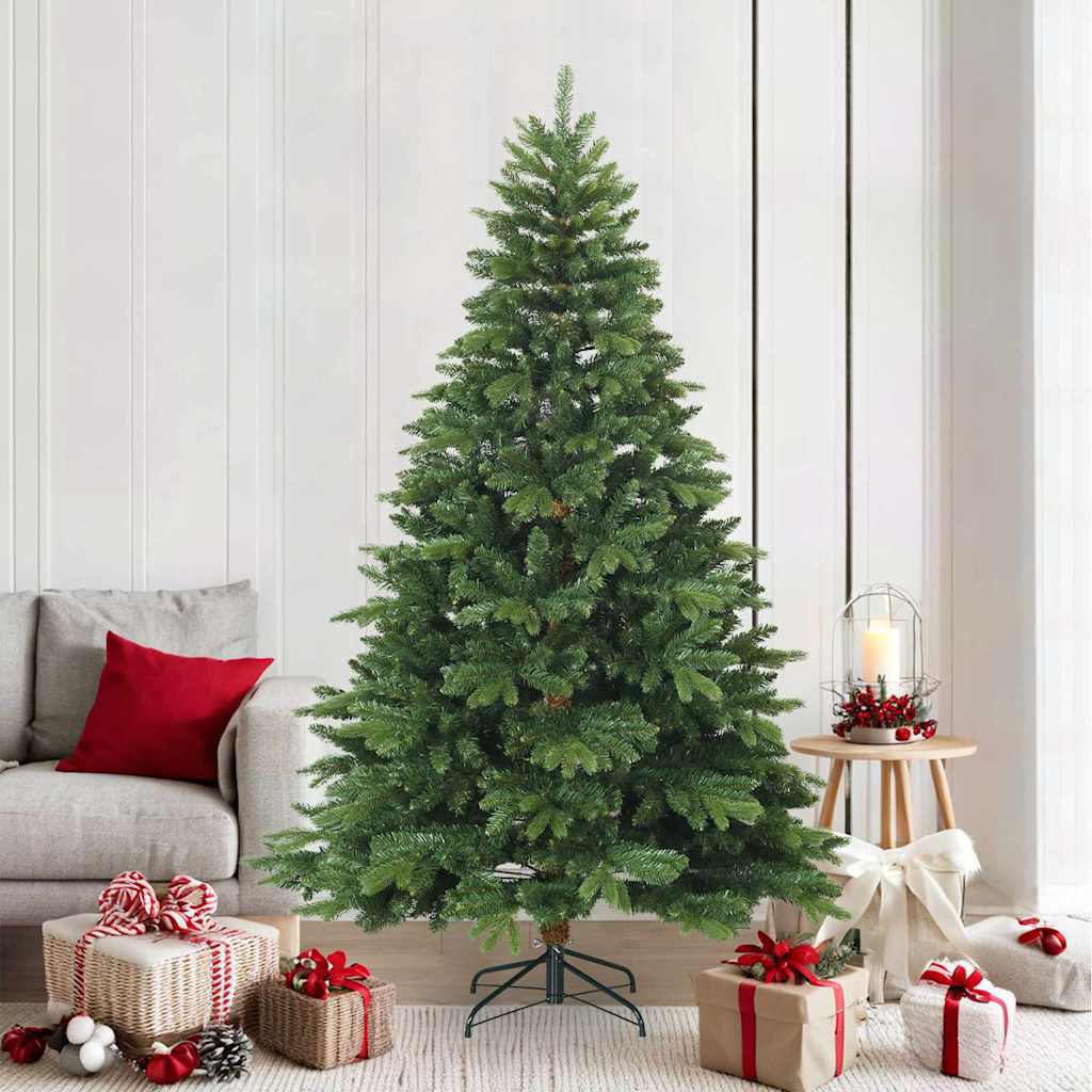 Sapin de Noël Artificiel à Branches Articulées Vert 210 cm - XIOS