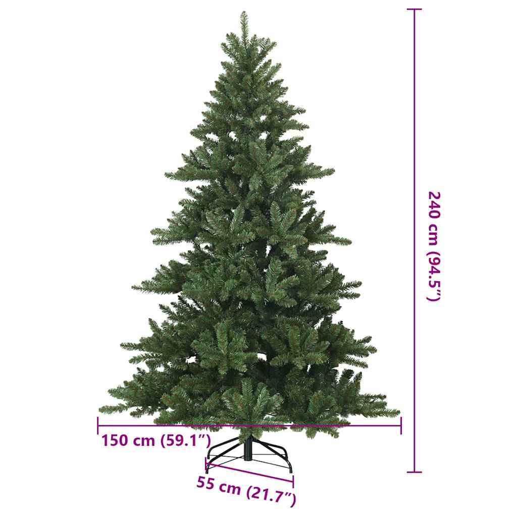 Sapin de Noël Artificiel à Branches Articulées Vert 240 cm - XIOS