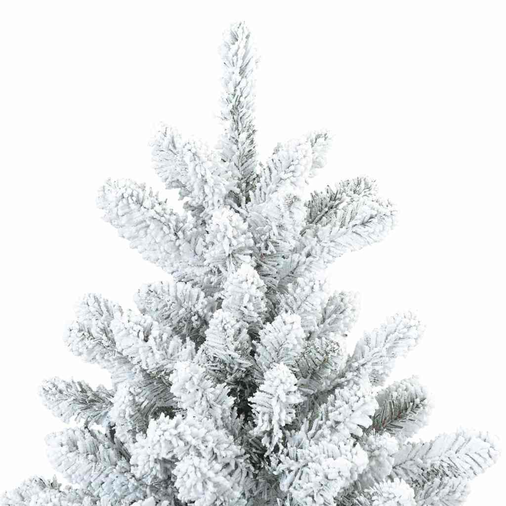 Arbre de Noël Artificiel Moderne à Charnières Flocké avec Neige - XIOS