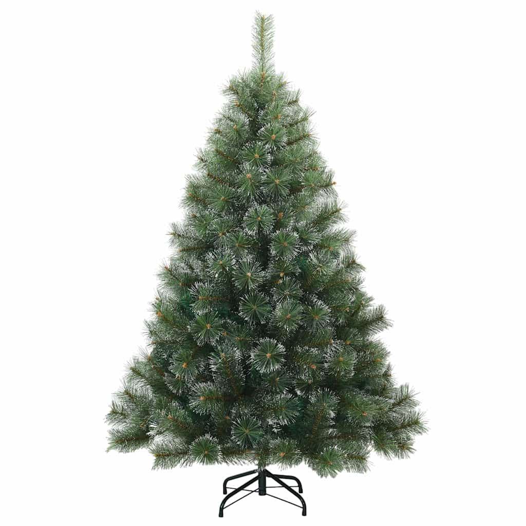 Sapin de Noël artificiel à branches pliantes, duveteux de neige