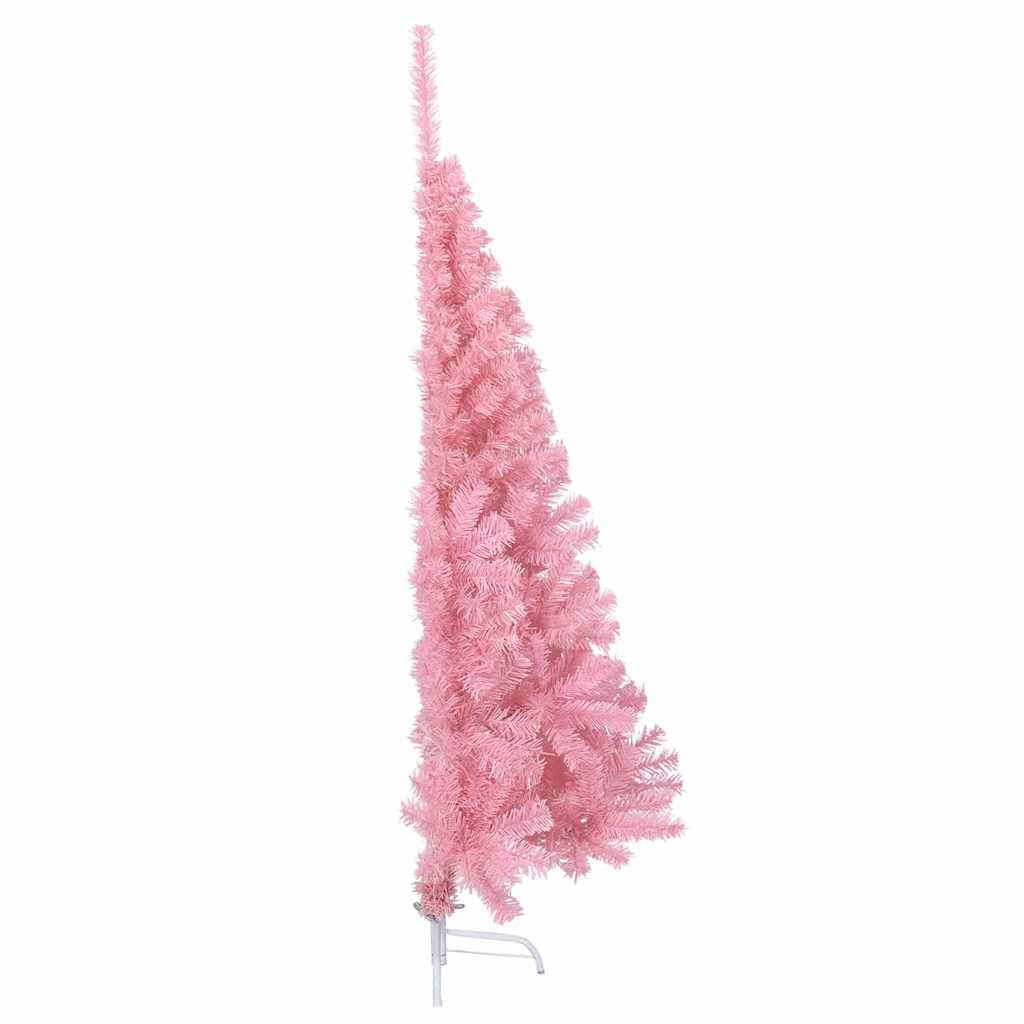 Sapin de Noël artificiel pré-éclairé Rose 150 cm PVC - XIOS