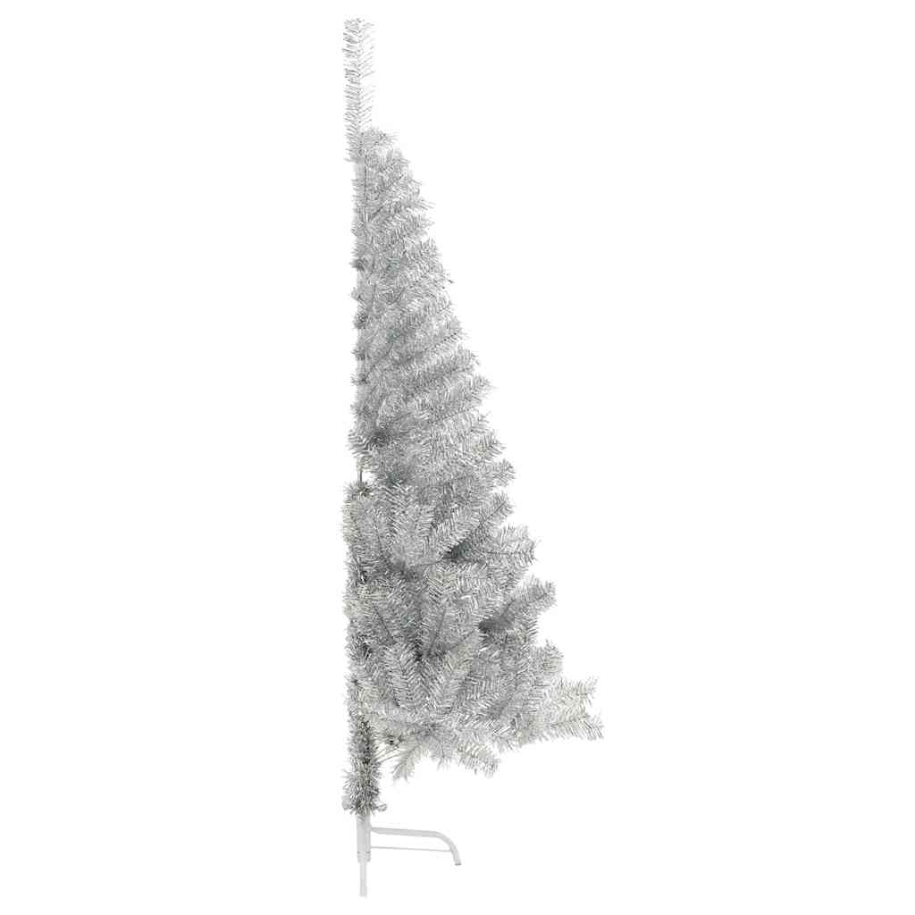 Sapin de Noël artificiel pré-éclairé Argent 150 cm PET - XIOS