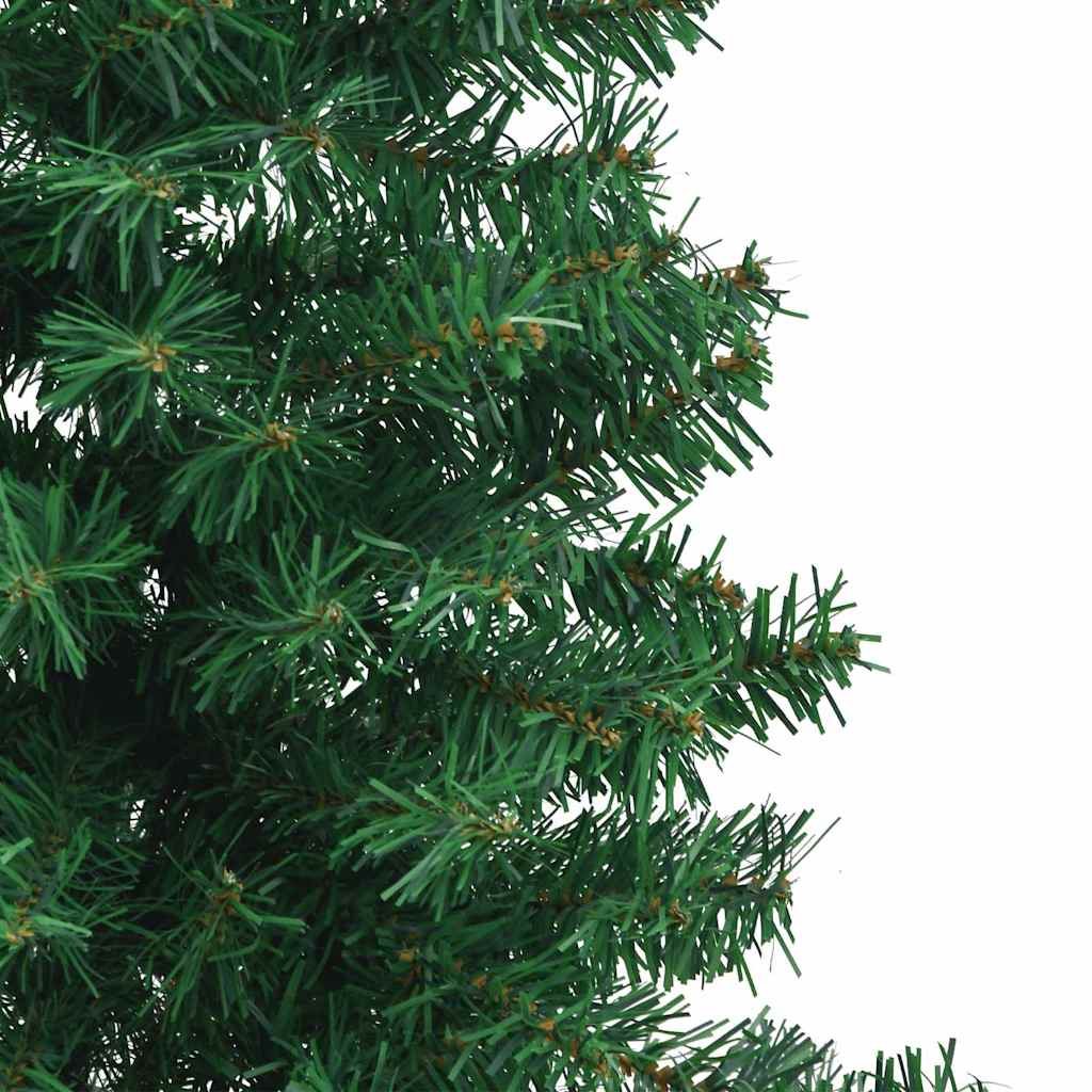 Arbre de Noël artificiel d'angle Vert 150 cm PVC et métal - XIOS