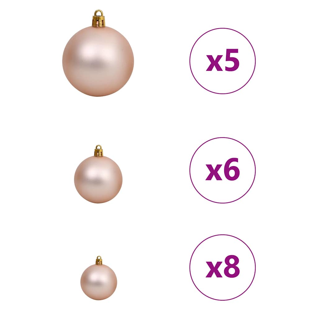 Sapin de Noël artificiel avec 150 LED Vert 120 cm PE et PVC - XIOS