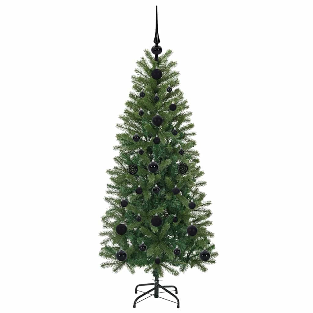 Sapin de Noël artificiel avec 150 LED Vert 120 cm PE et PVC - XIOS