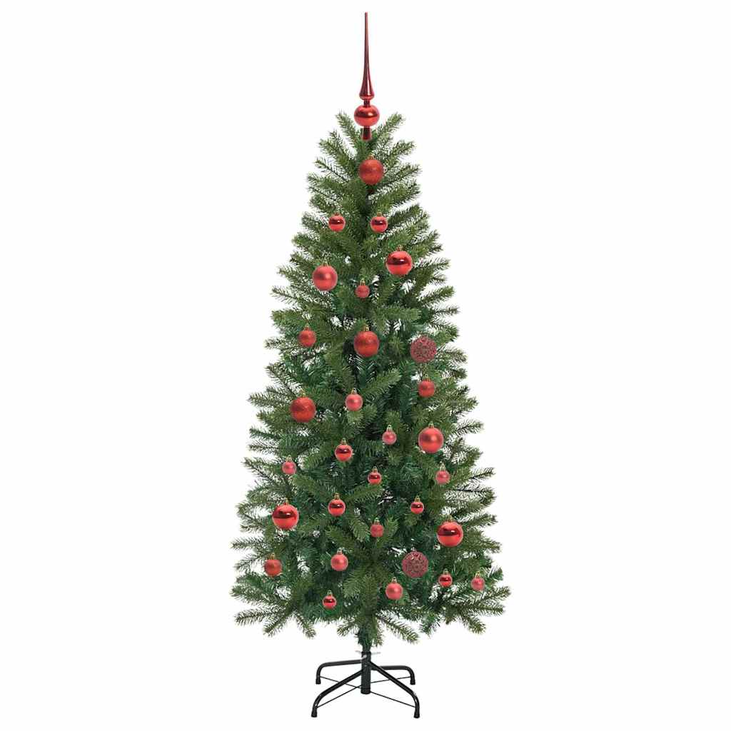 Sapin de Noël artificiel avec 150 LED Vert 150 cm PE et PVC - XIOS