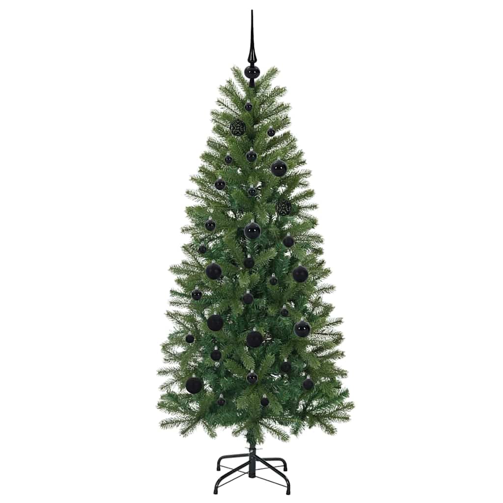 Sapin de Noël artificiel avec 150 LED Vert 150 cm PE et PVC - XIOS