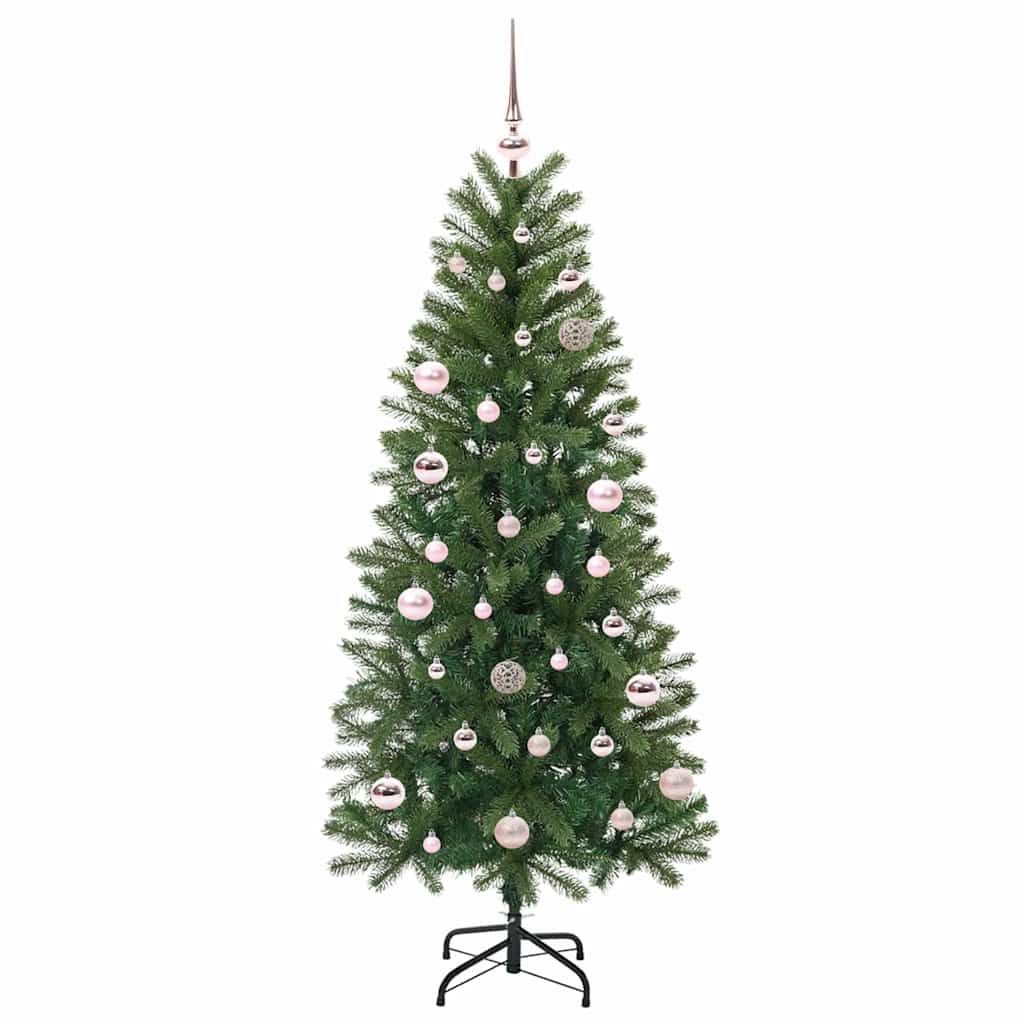 Sapin de Noël artificiel avec 150 LED Vert 150 cm PE et PVC - XIOS