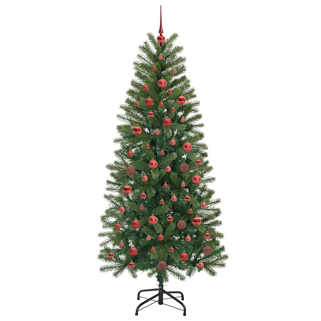 Sapin de Noël artificiel avec 300 LED Vert 180 cm PE et PVC - XIOS