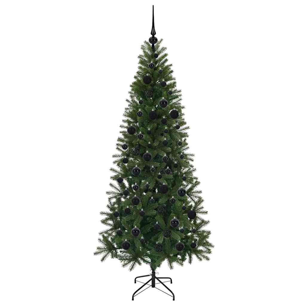 Sapin de Noël artificiel avec 300 LED Vert 180 cm PE et PVC - XIOS