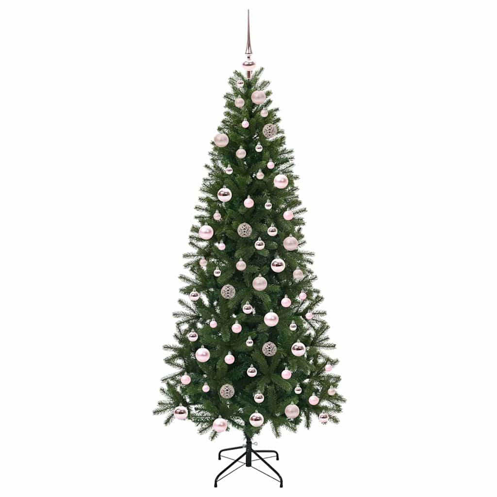 Sapin de Noël artificiel avec 300 LED Vert 180 cm PE et PVC - XIOS