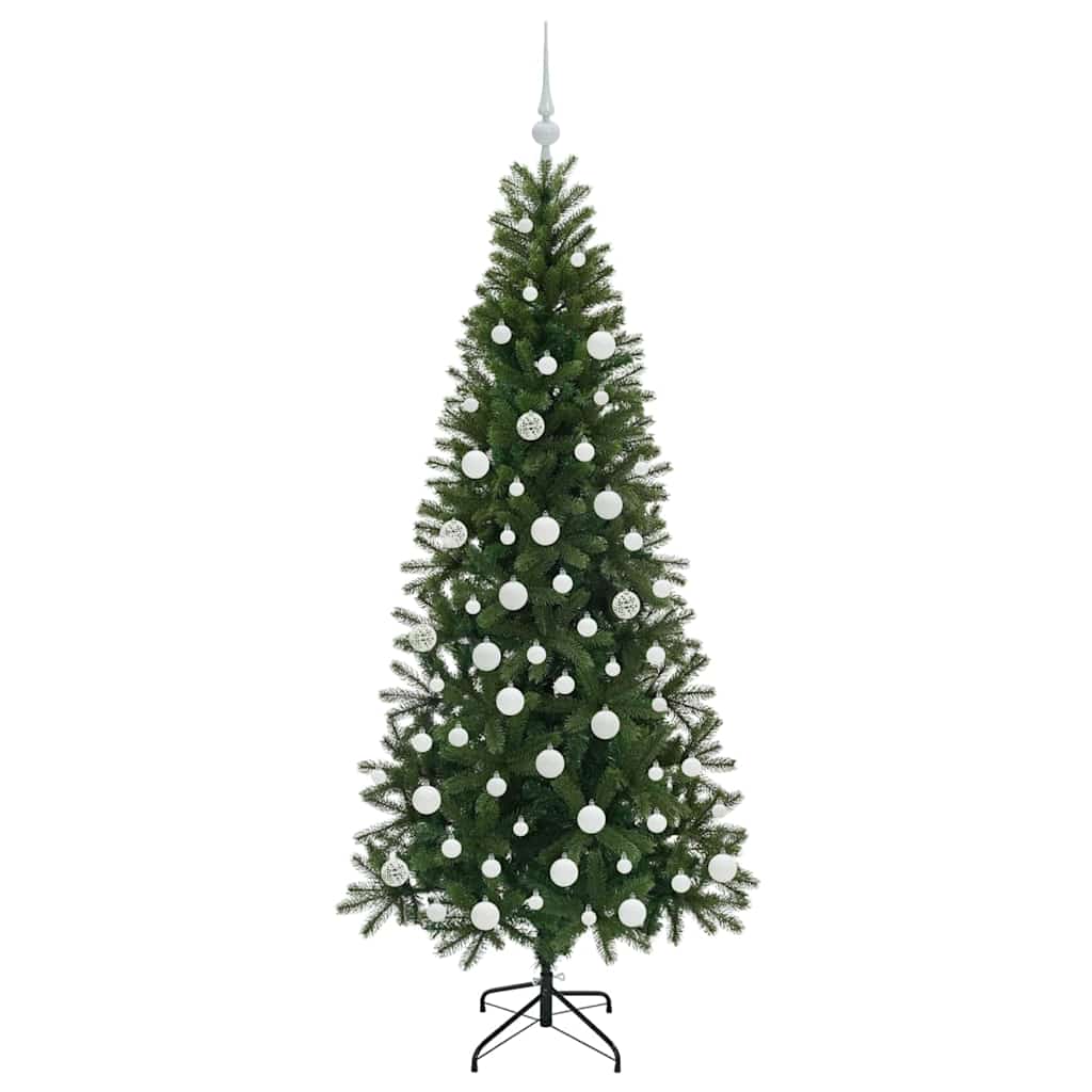 Sapin de Noël artificiel avec 300 LED Vert 180 cm PE et PVC - XIOS