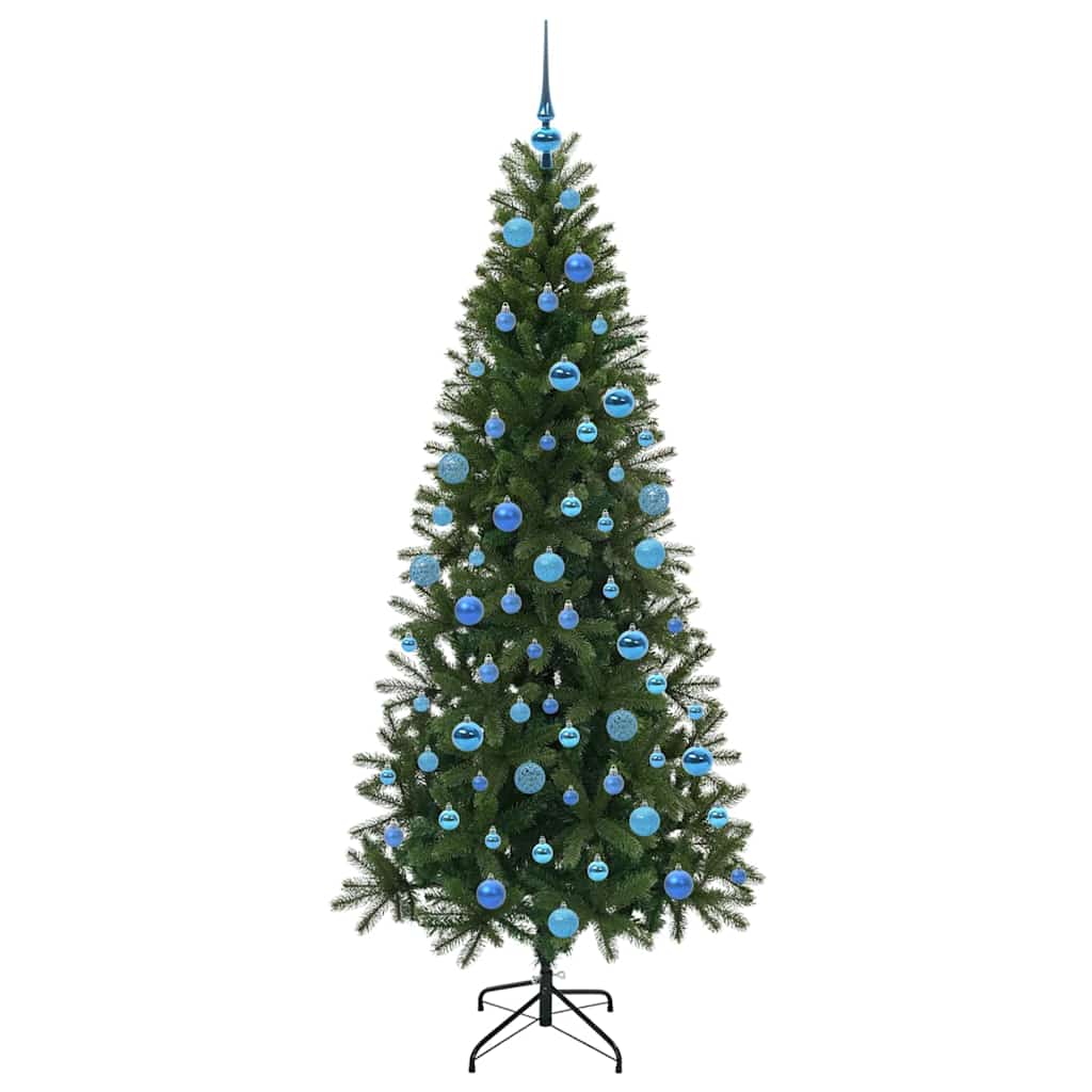 Sapin de Noël artificiel avec 300 LED Vert 180 cm PE et PVC - XIOS