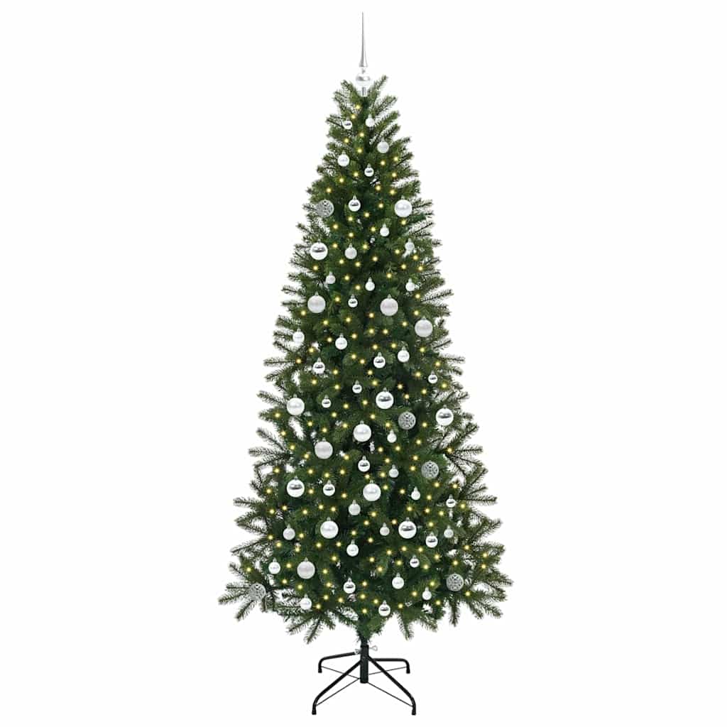 Sapin de Noël artificiel avec 300 LED Vert 210 cm PE et PVC - XIOS