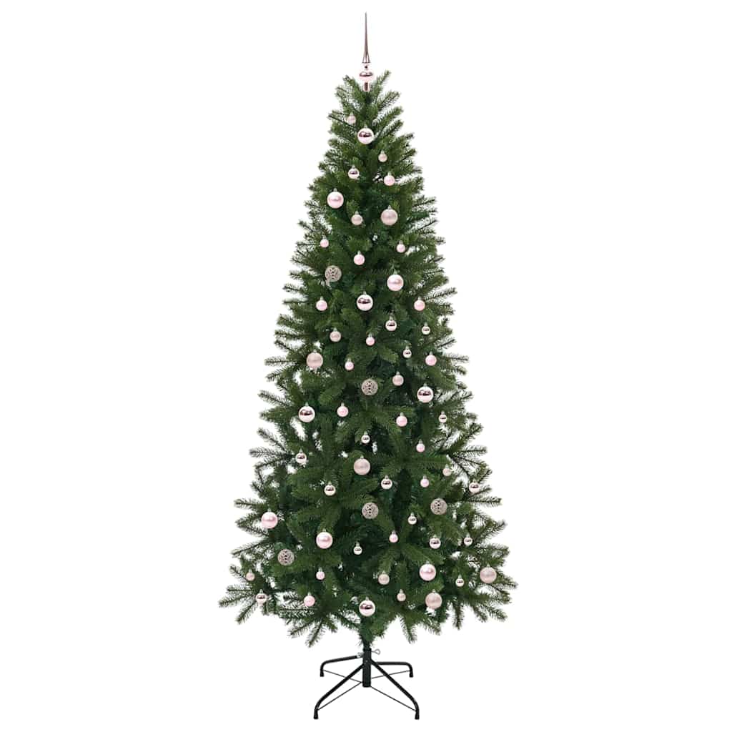 Sapin de Noël artificiel avec 300 LED Vert 240 cm PE et PVC - XIOS