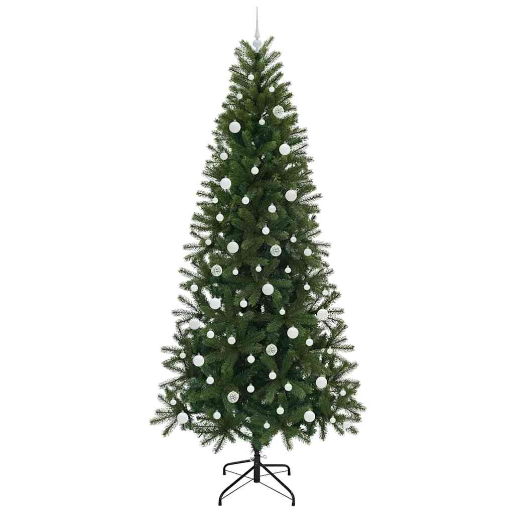 Sapin de Noël artificiel avec 300 LED Vert 240 cm PE et PVC - XIOS