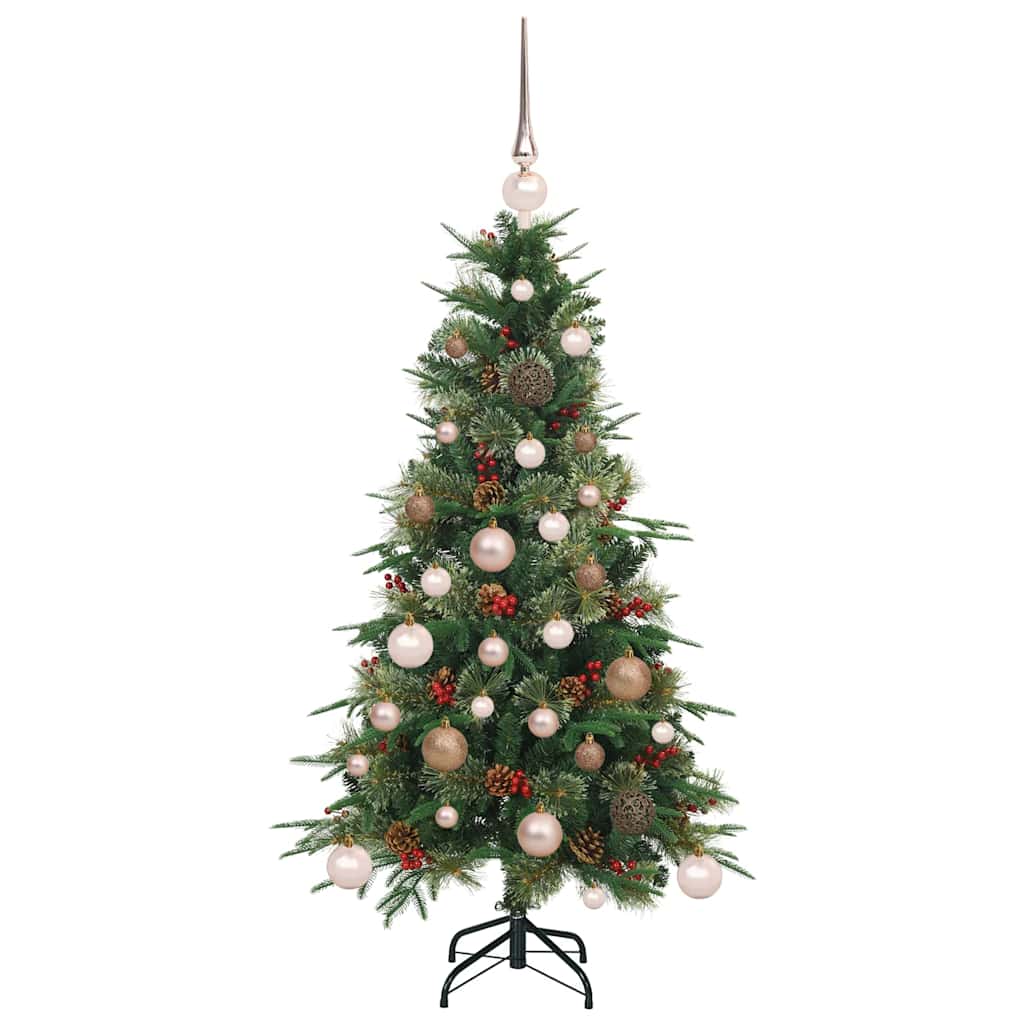 Sapin de Noël Artificiel à Branches Articulées Vert 120 cm - XIOS