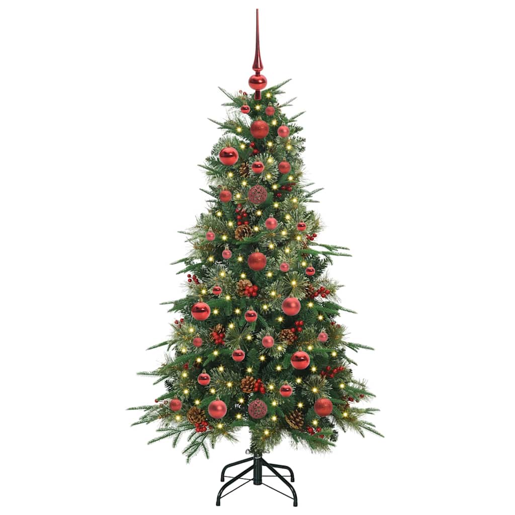 Sapin de Noël Artificiel à Branches Articulées Vert 120 cm - XIOS