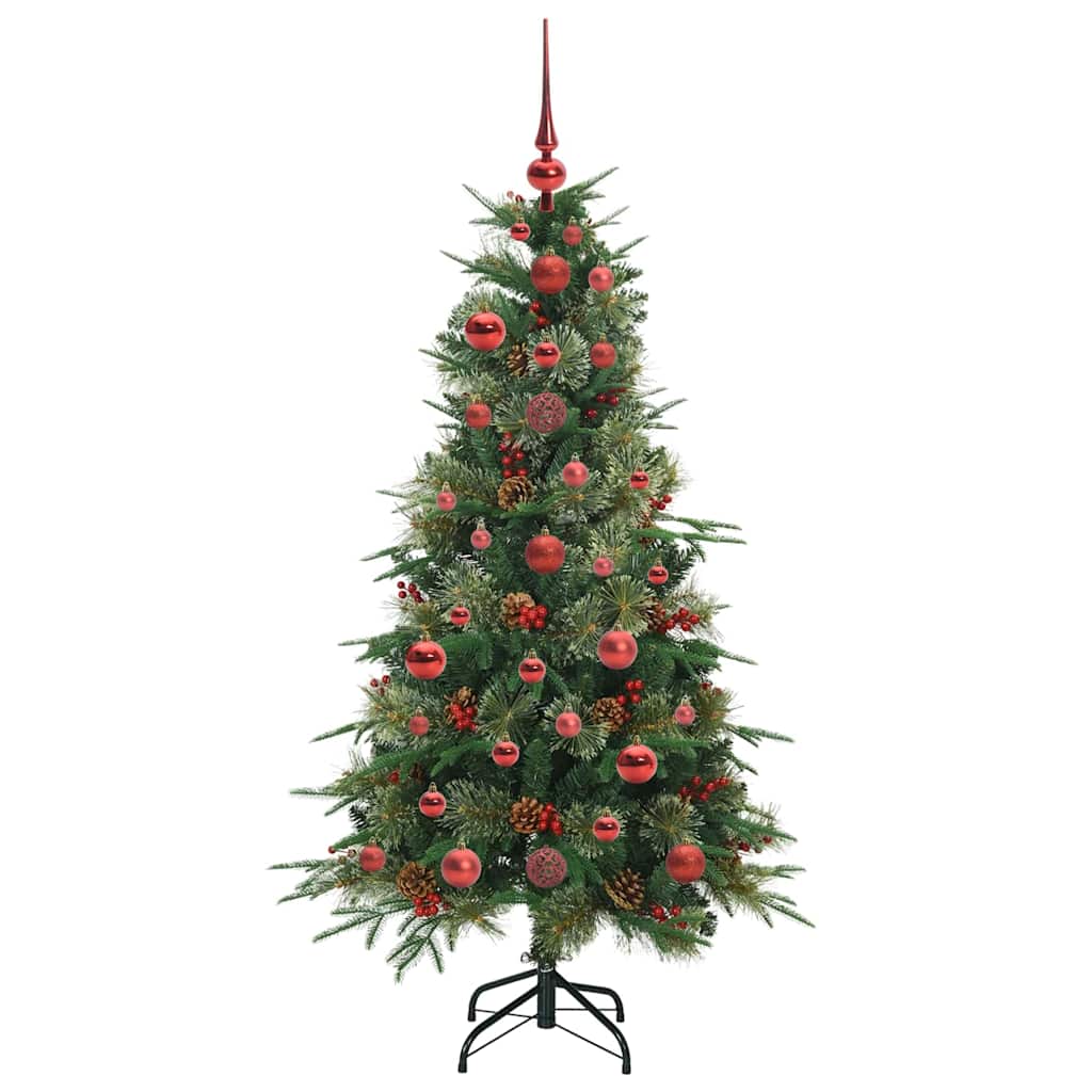 Sapin de Noël Artificiel à Branches Articulées Vert 120 cm - XIOS
