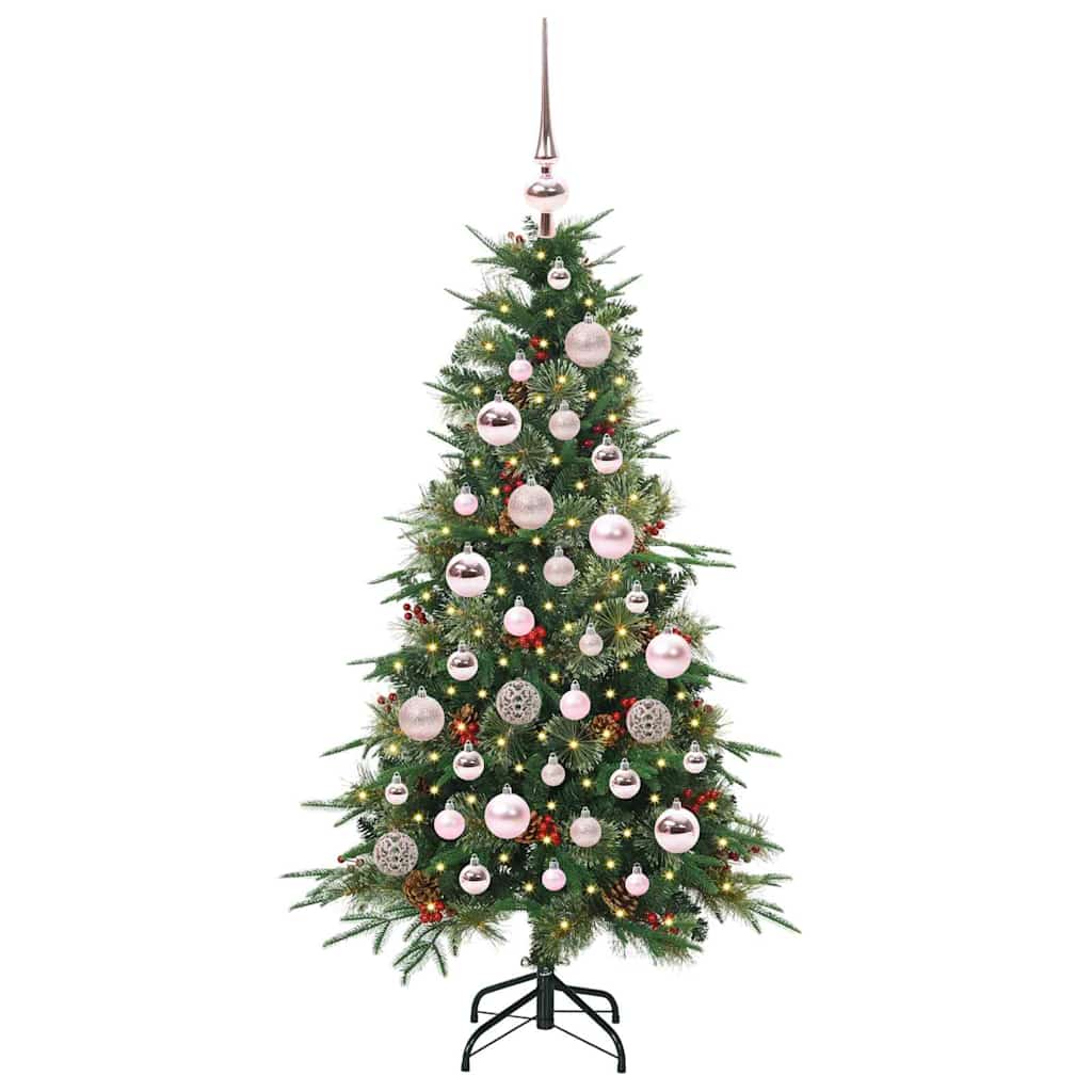 Sapin de Noël Artificiel à Branches Articulées Vert 120 cm - XIOS
