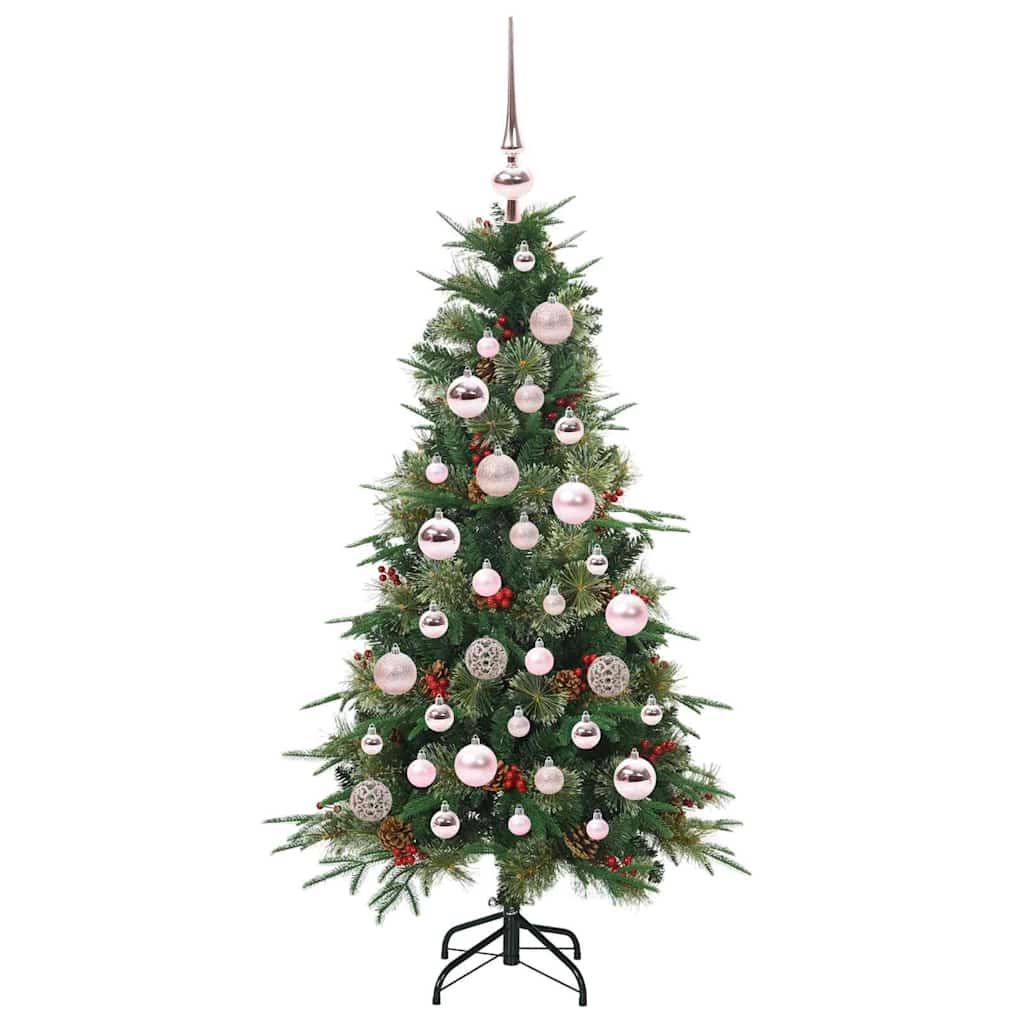 Sapin de Noël Artificiel à Branches Articulées Vert 120 cm - XIOS