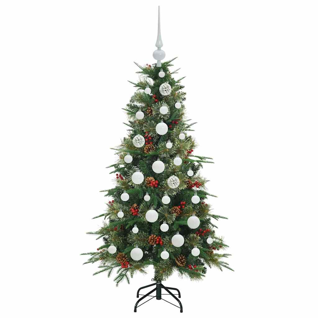 Sapin de Noël Artificiel à Branches Articulées Vert 120 cm - XIOS
