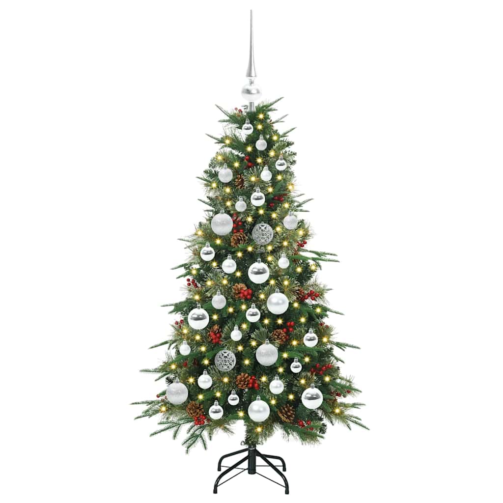 Sapin de Noël Artificiel à Branches Articulées Vert 120 cm - XIOS
