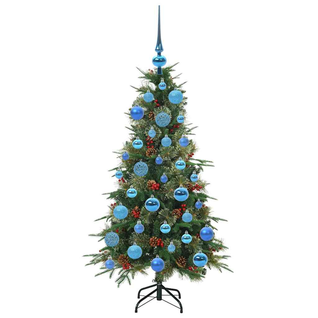 Sapin de Noël Artificiel à Branches Articulées Vert 120 cm - XIOS