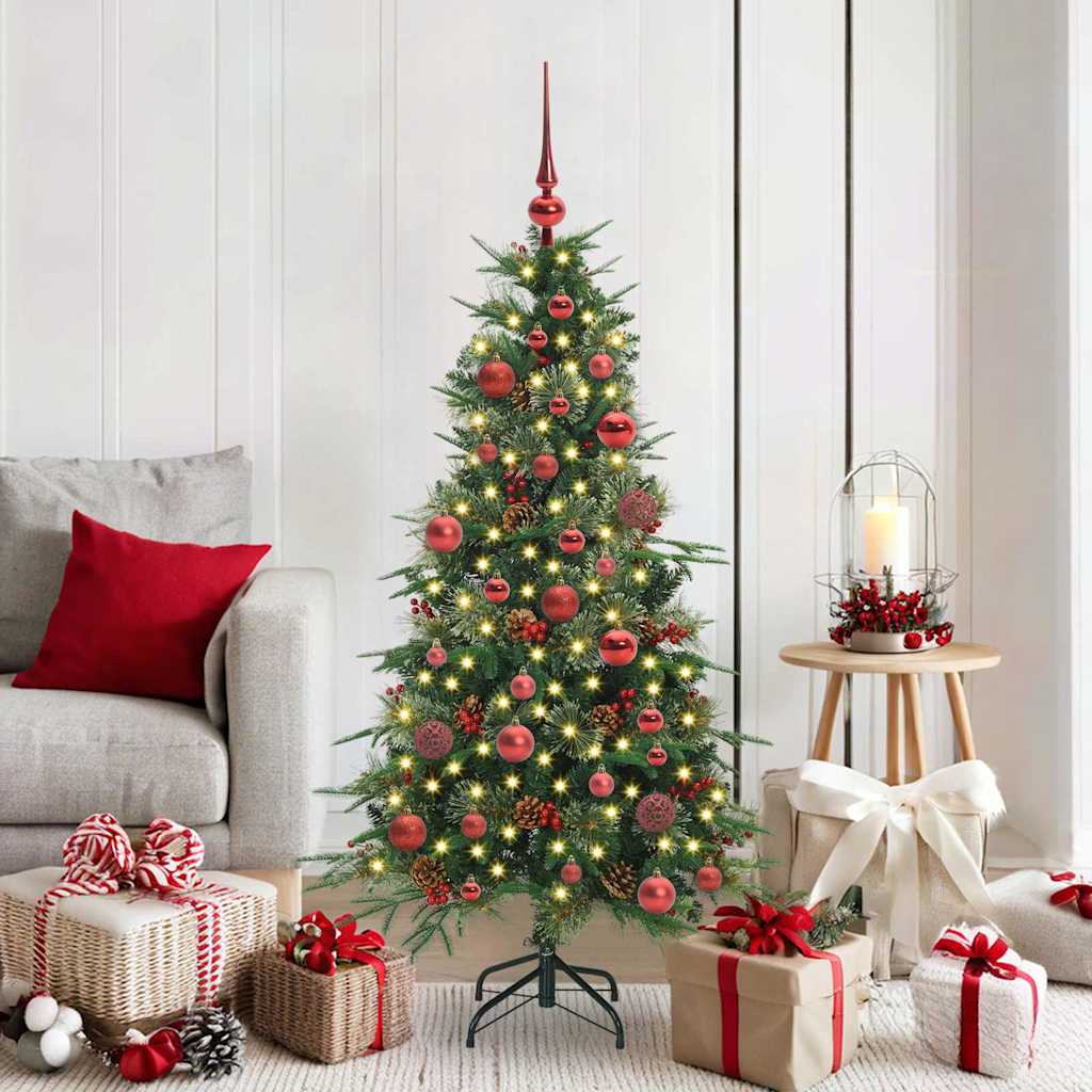 Sapin de Noël Artificiel à Branches Articulées Vert 150 cm - XIOS