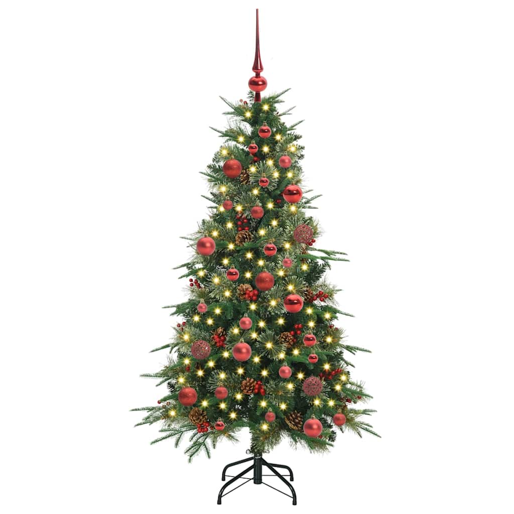 Sapin de Noël Artificiel à Branches Articulées Vert 150 cm - XIOS