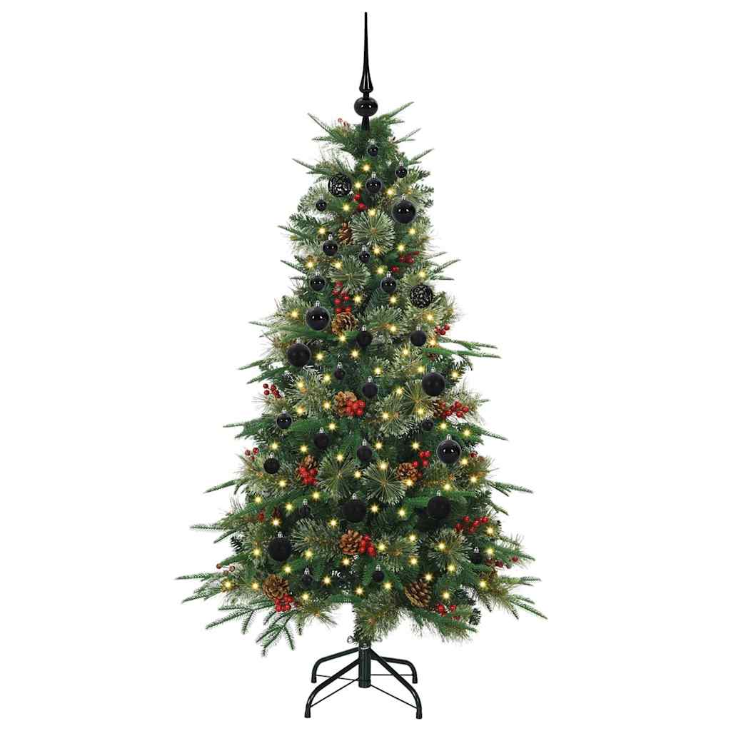 Sapin de Noël Artificiel à Branches Articulées Vert 150 cm - XIOS