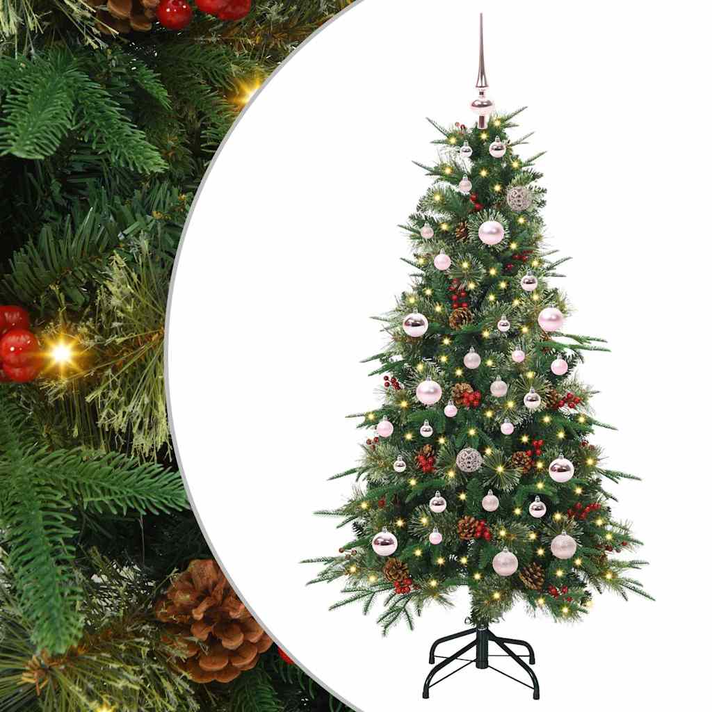 Sapin de Noël Artificiel à Branches Articulées Vert 150 cm - XIOS