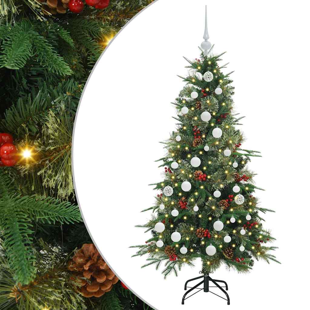 Sapin de Noël Artificiel à Branches Articulées Vert 150 cm - XIOS