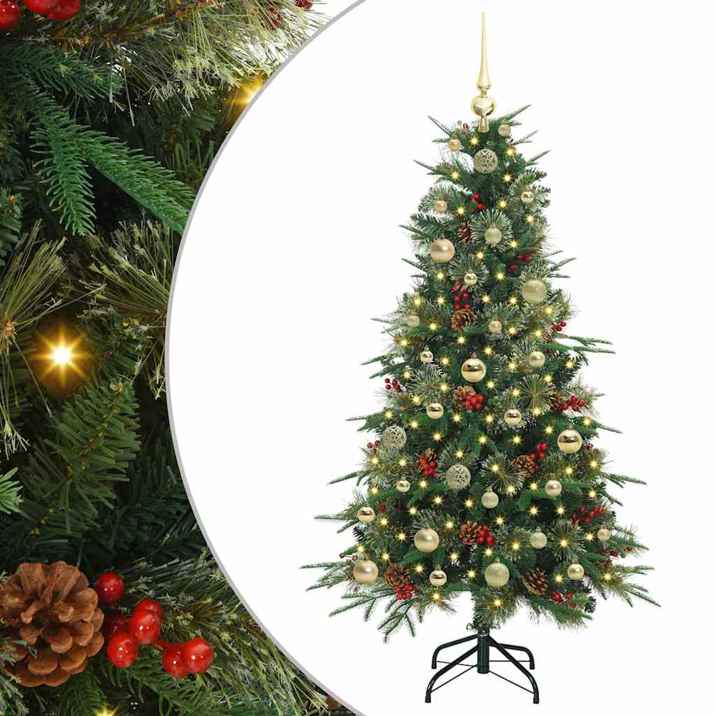 Sapin de Noël Artificiel à Branches Articulées Vert 150 cm - XIOS