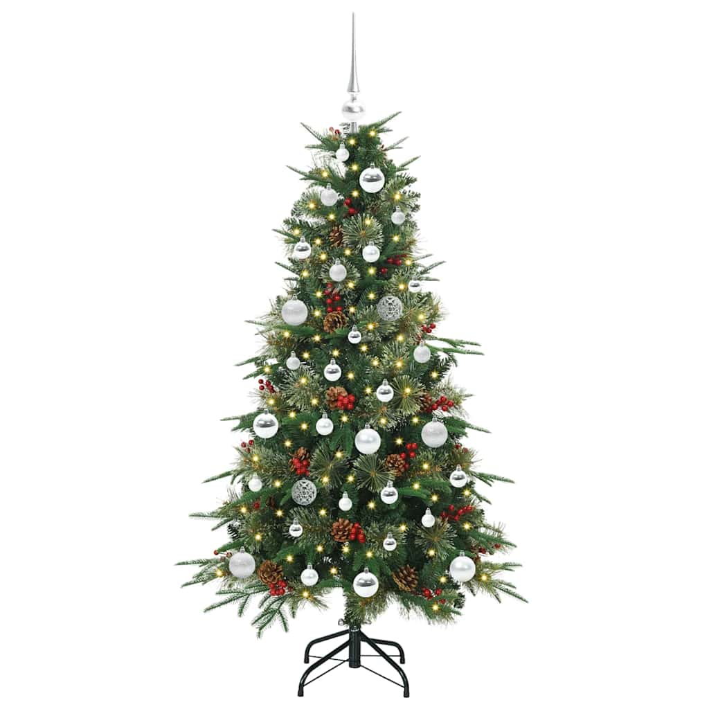 Sapin de Noël Artificiel à Branches Articulées Vert 150 cm - XIOS