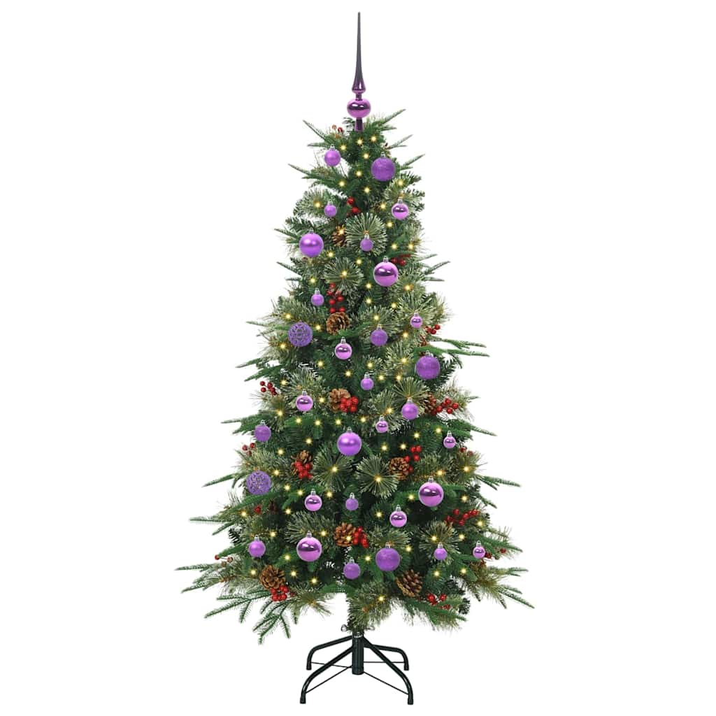 Sapin de Noël Artificiel à Branches Articulées Vert 150 cm - XIOS