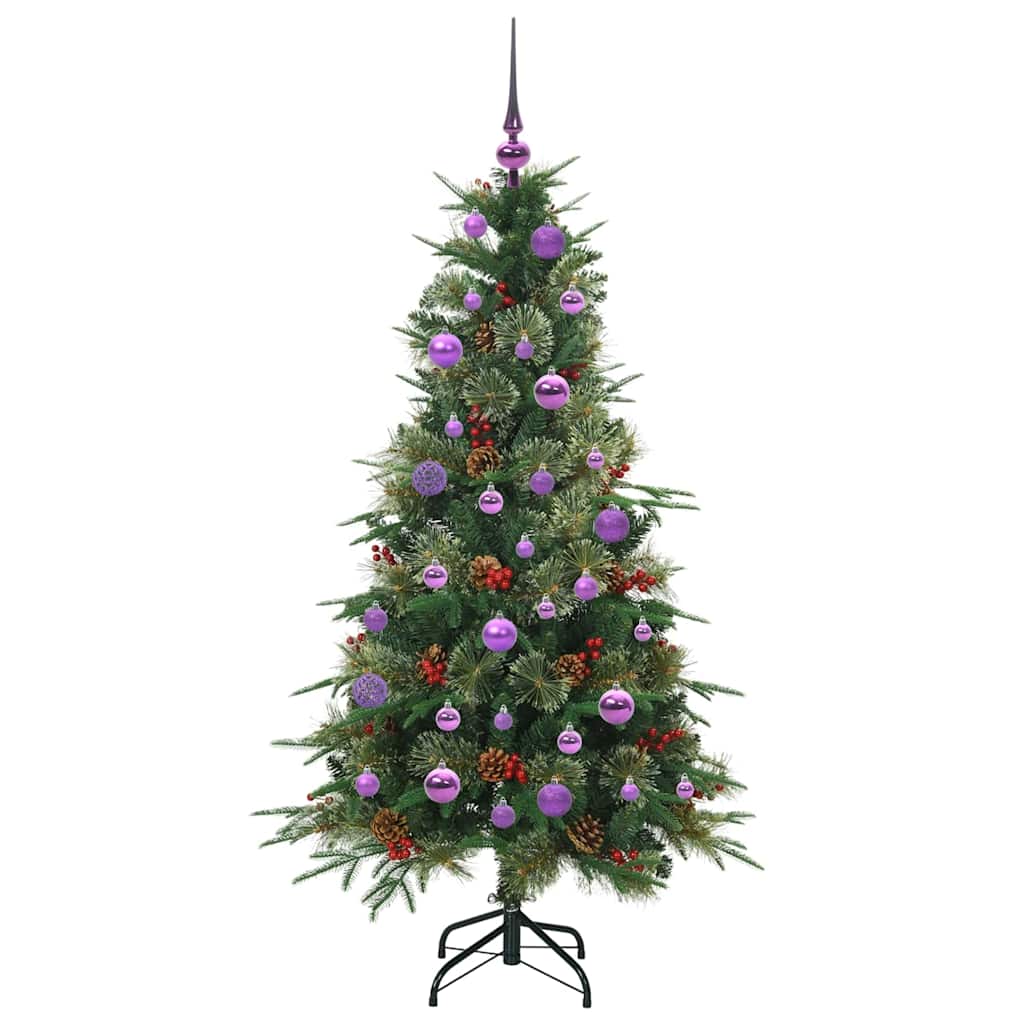Sapin de Noël Artificiel à Branches Articulées Vert 150 cm - XIOS