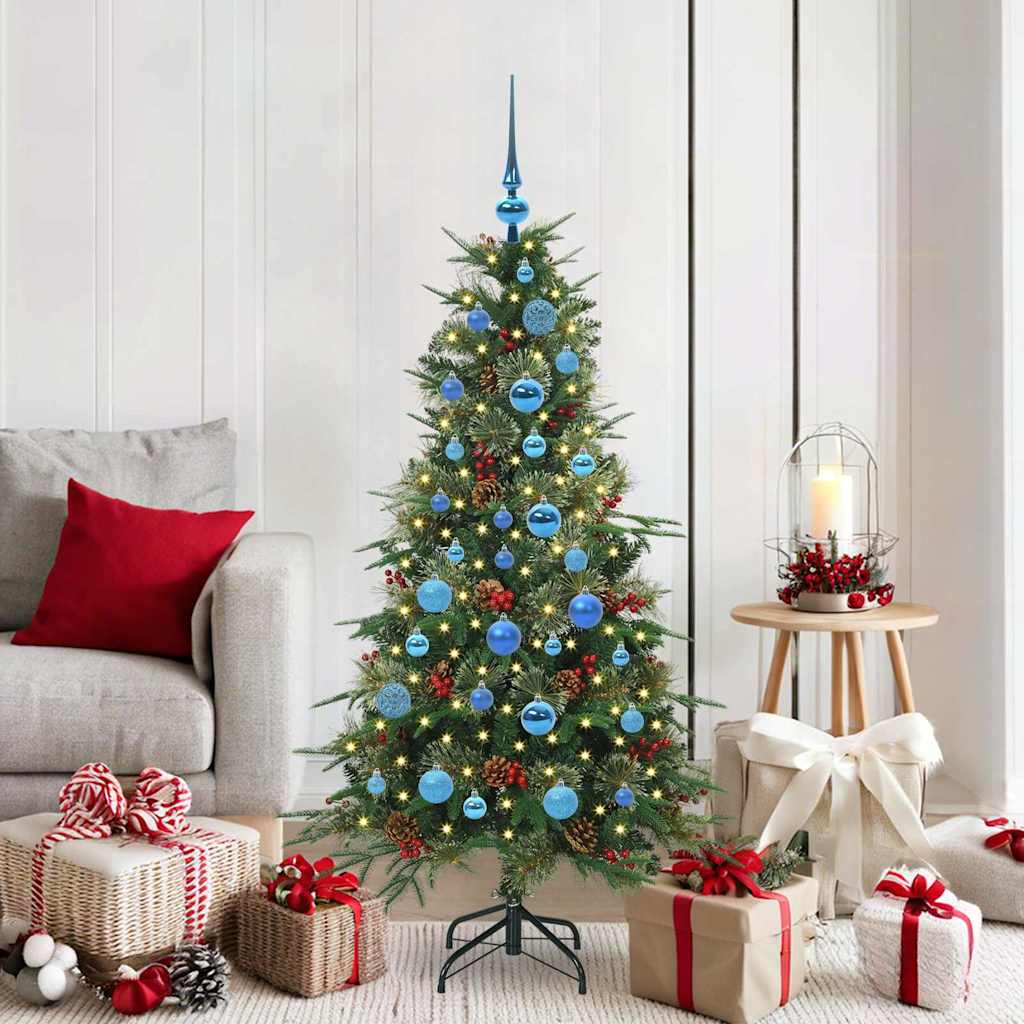 Sapin de Noël Artificiel à Branches Articulées Vert 150 cm - XIOS