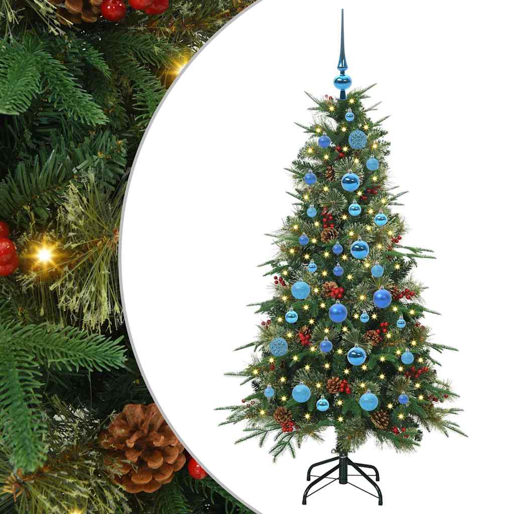 Sapin de Noël Artificiel à Branches Articulées Vert 150 cm - XIOS