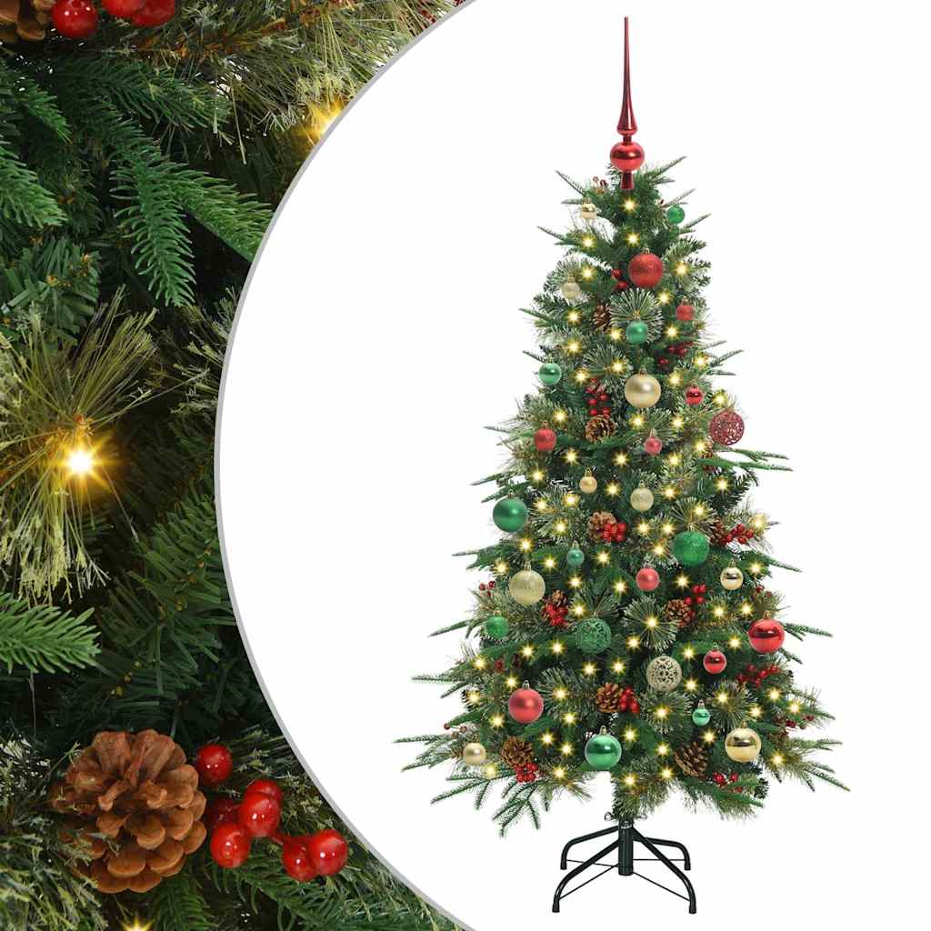 Sapin de Noël Artificiel à Branches Articulées Vert 150 cm - XIOS