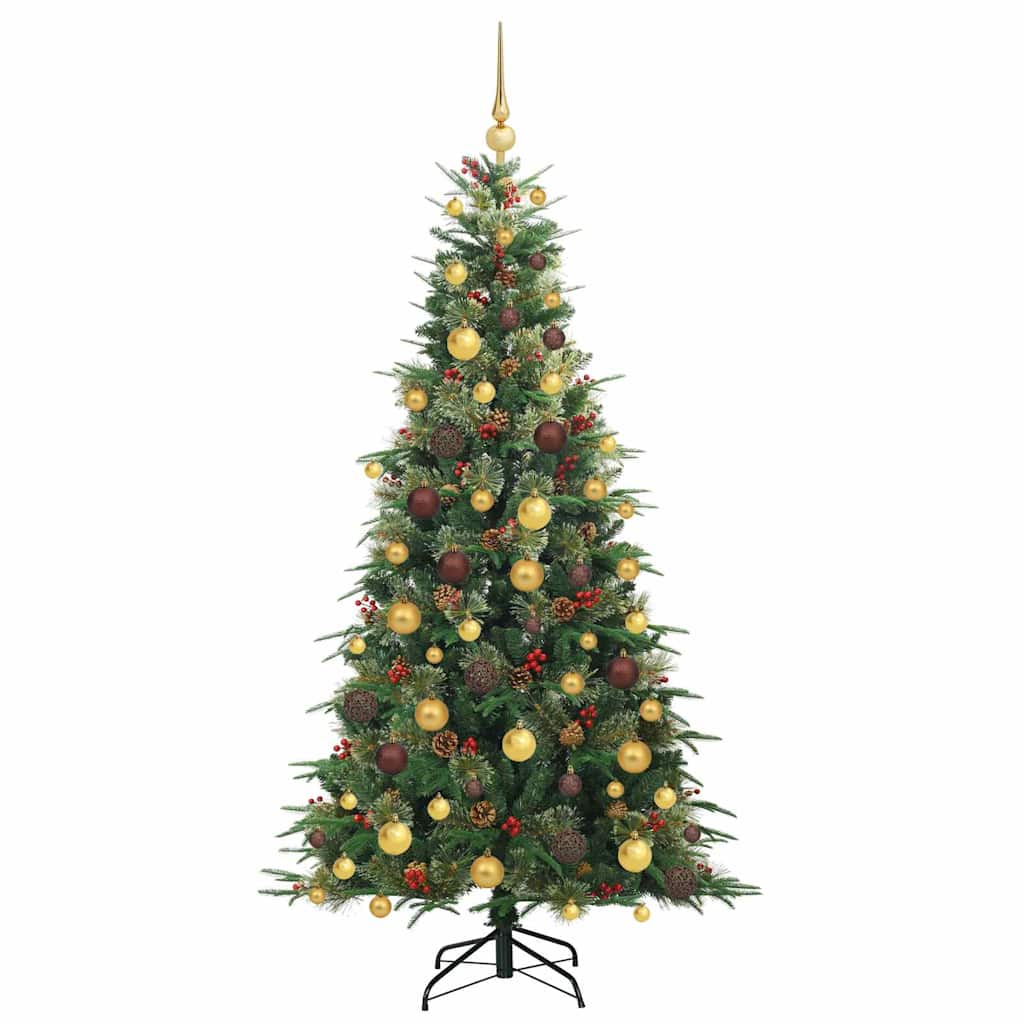Sapin de Noël Artificiel à Branches Articulées Vert 180 cm