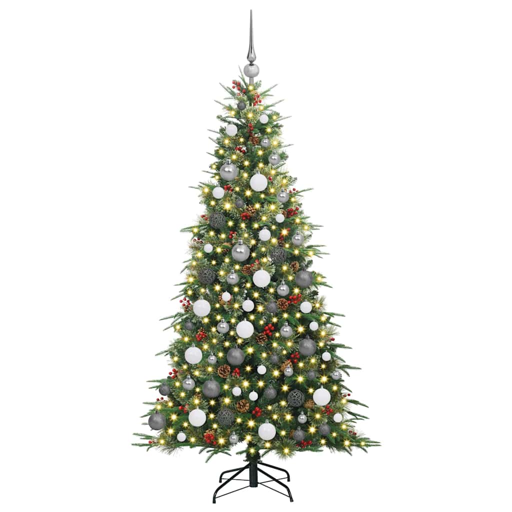 Sapin de Noël Artificiel à Branches Articulées Vert 180 cm